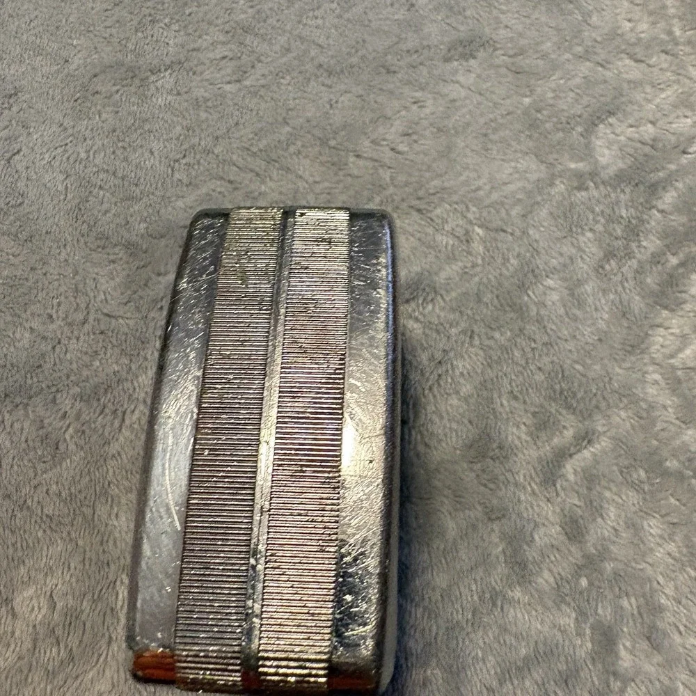 Vintage Stanley Powerlock II 25' Tape Measure 33-425 Chrome Made in USA 1